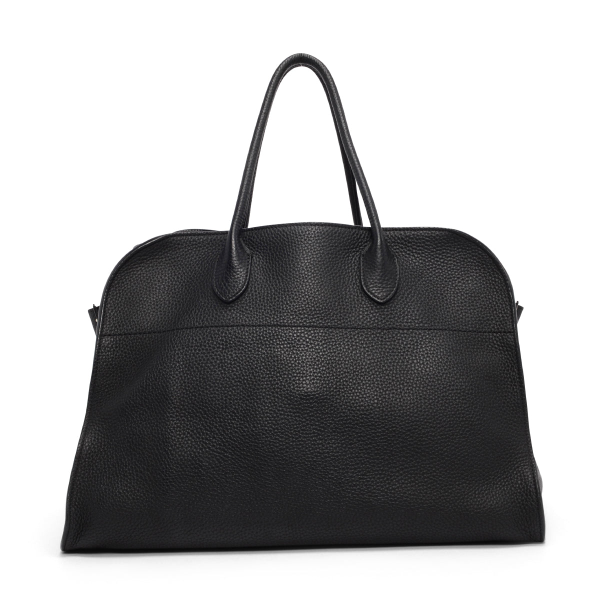 The Row Black Grained Calfskin Soft Margaux 15