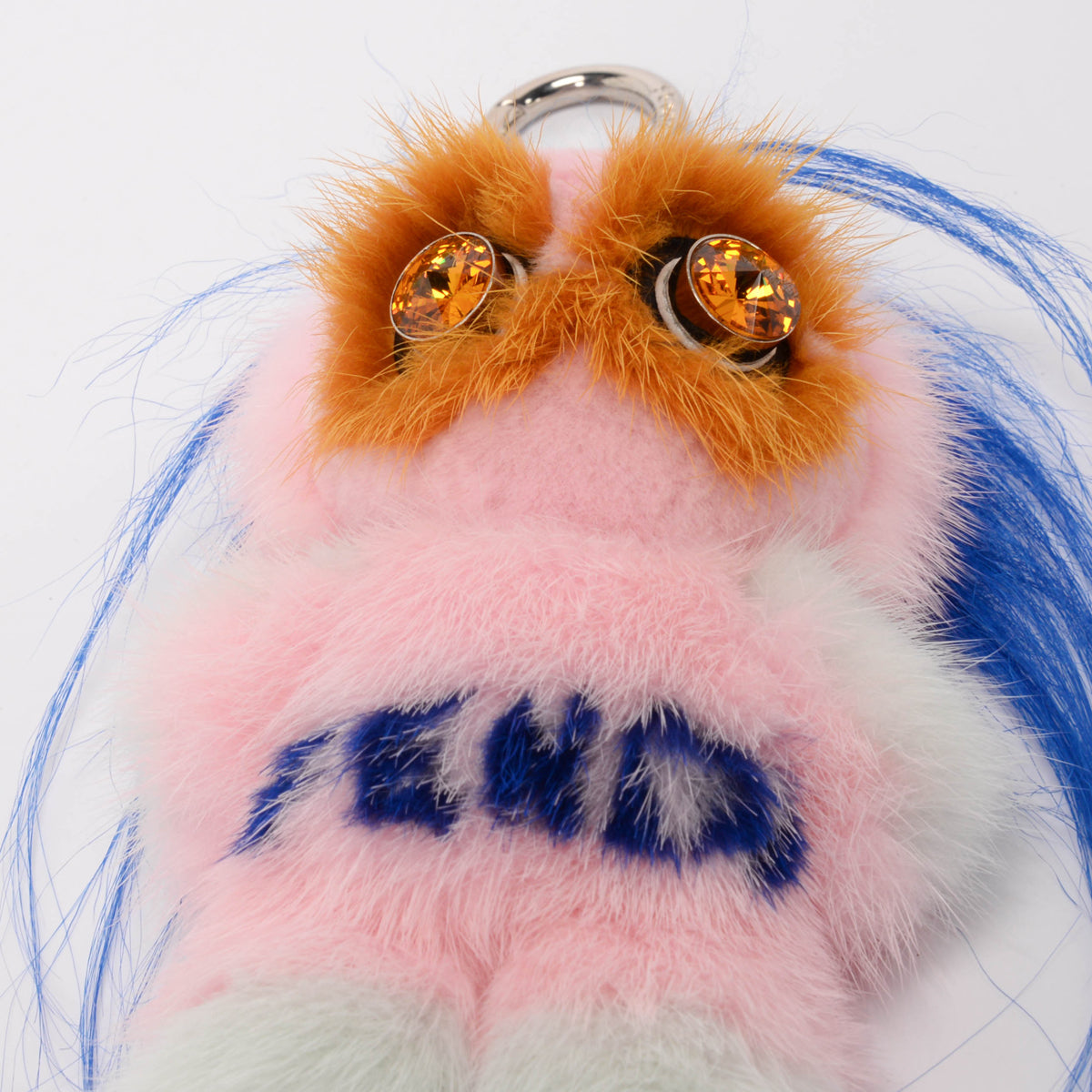 Fendi Pink Mink Fendirumi Piro-Chan Bag Charm