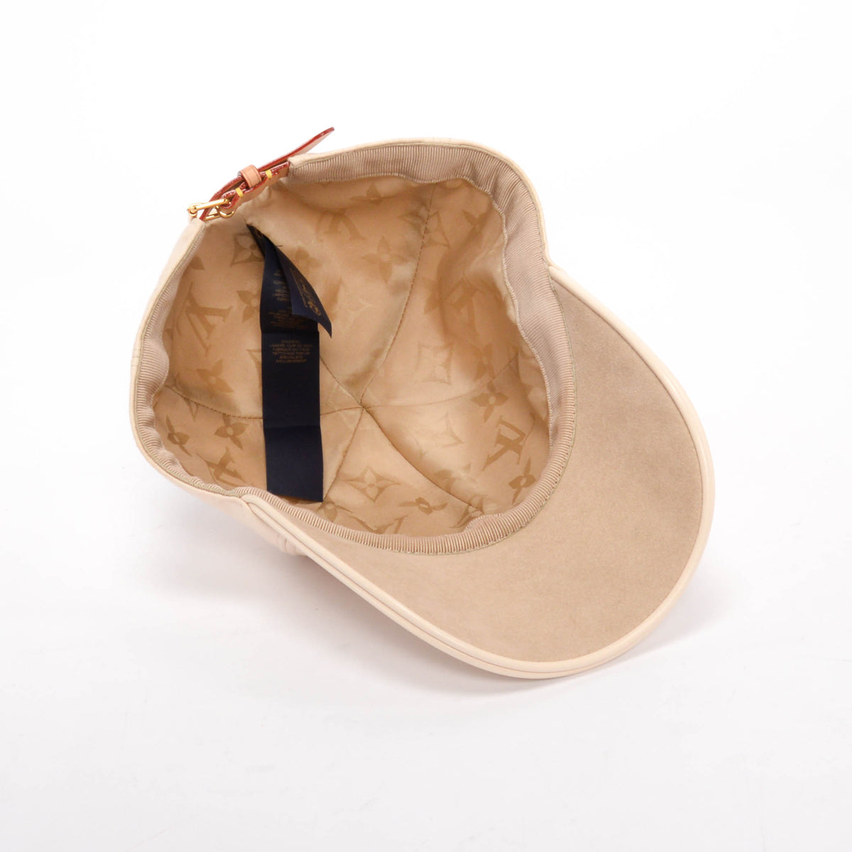 Louis Vuitton Cream Monogram Jacquard LV First Cap