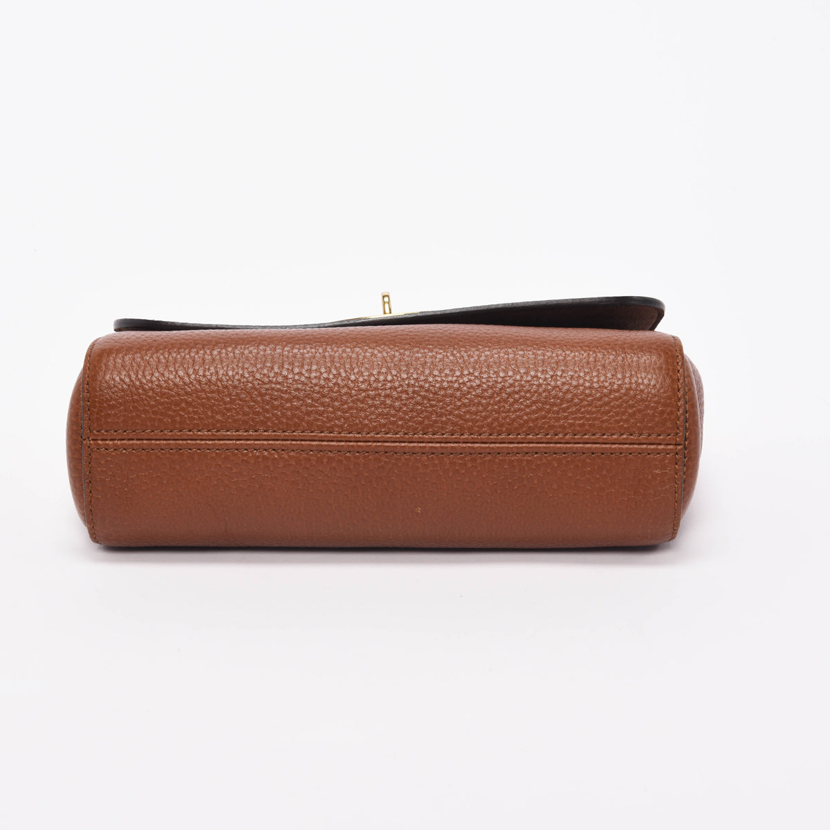 Mulberry Oak Grained Leather Small Lily Bag