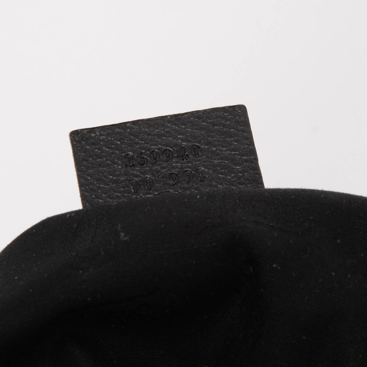 Gucci Black Calfskin Medium Sienna Hobo Bag