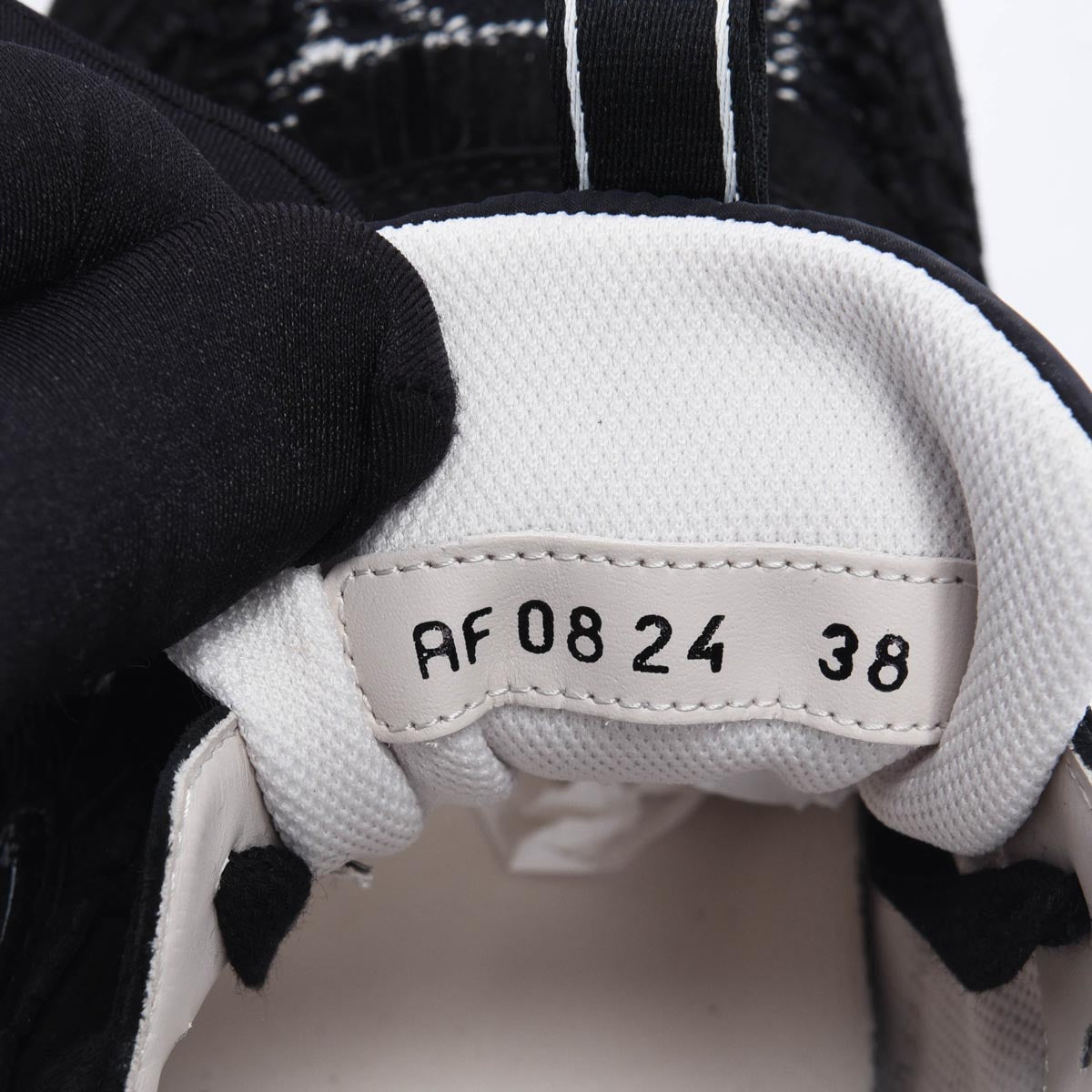 Dior Black Suede & Tweed C'est Dior Sneakers 38