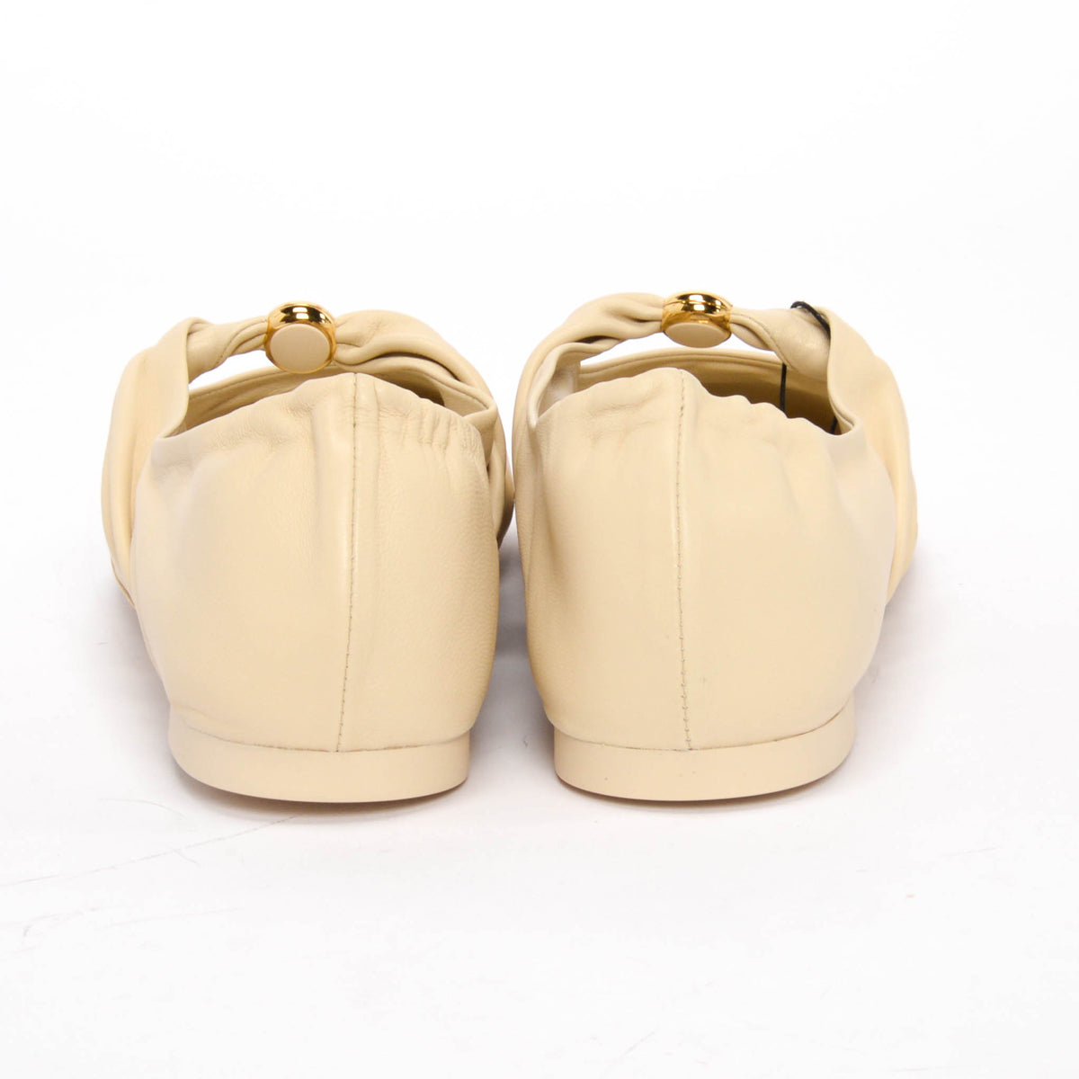 Loewe Dough Nappa Pebble Soft Ballerina Flats 41