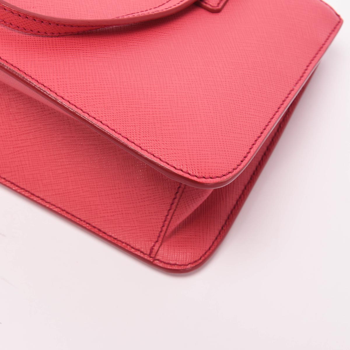 Prada Pink Saffiano Mini Galleria Tote