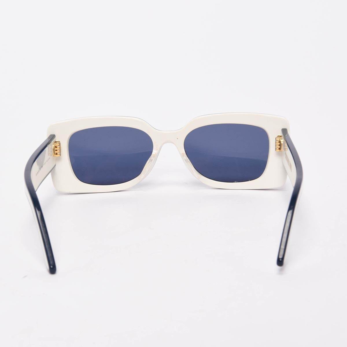 Dior White DiorPacific S1U Rectangular Sunglasses