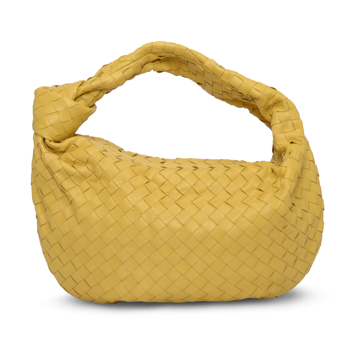 Bottega Veneta Corn Intrecciato Lambskin Small Jodie Bag