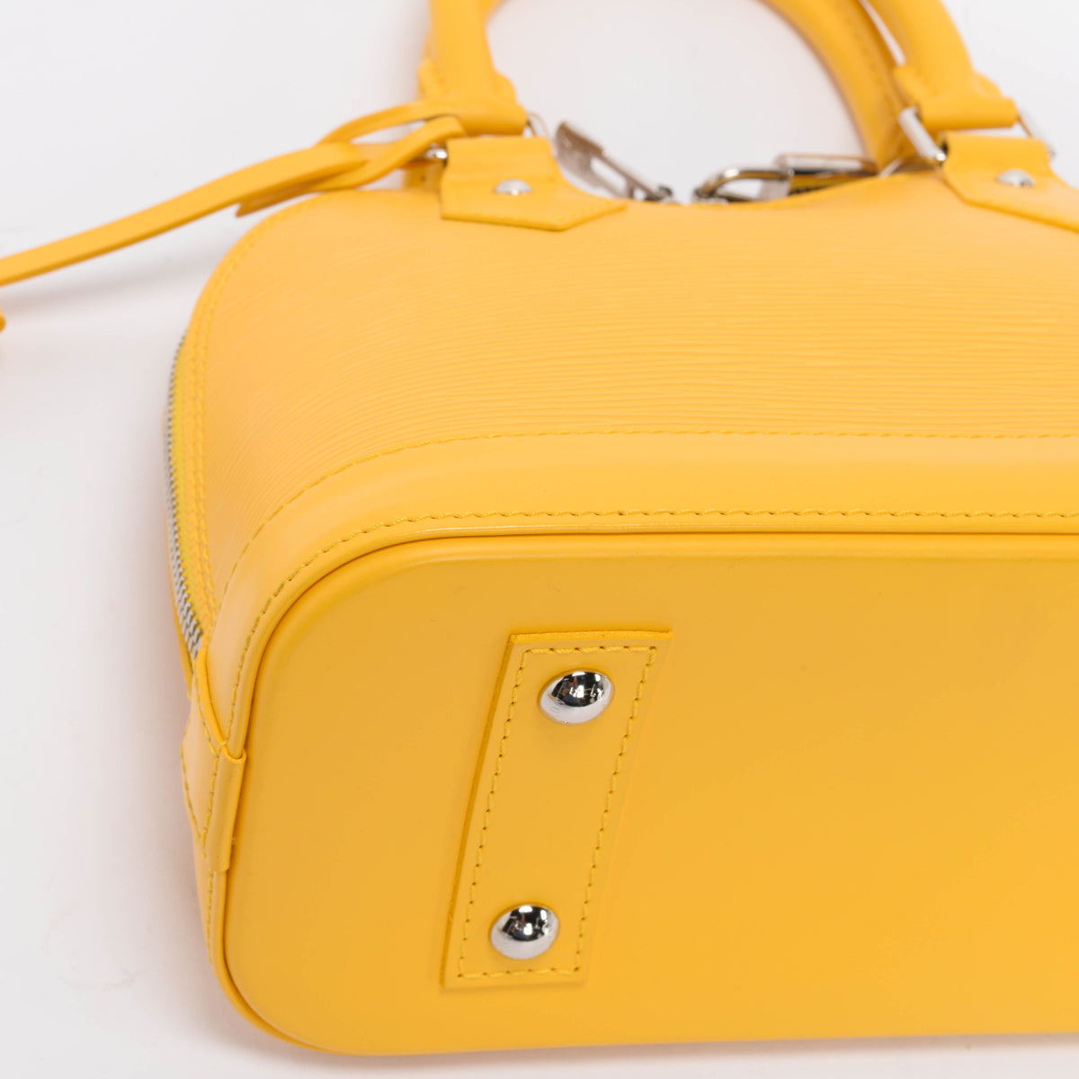 Louis Vuitton Yellow Epi Leather Alma BB