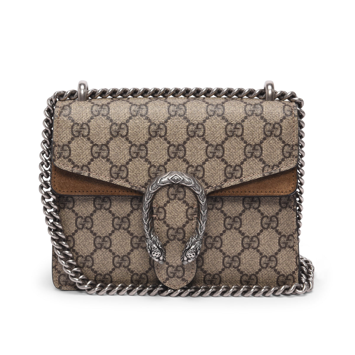 Gucci Beige GG Supreme Mini Dionysus Bag