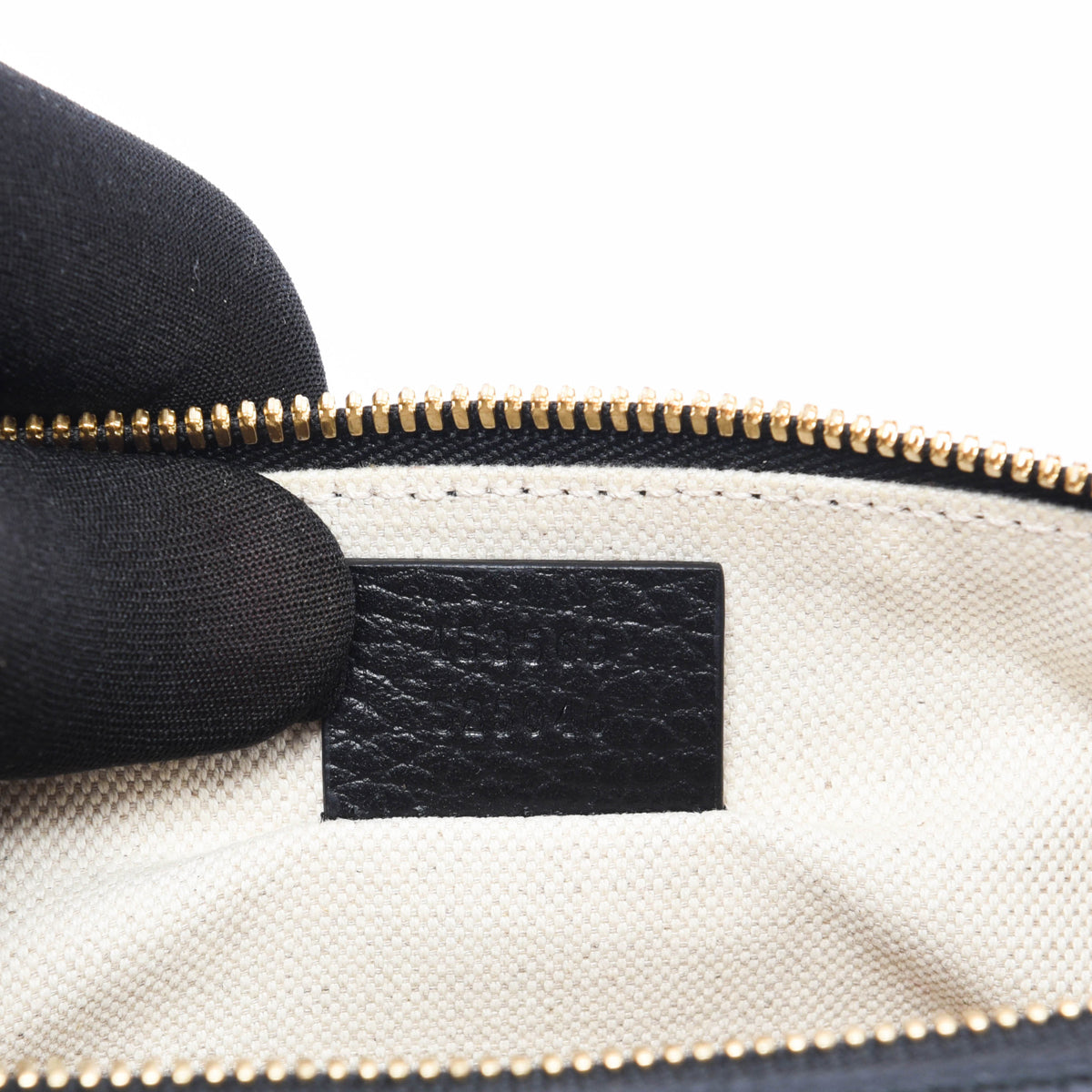 Gucci Black Grained Calfskin Sylvie Web Kingsnake Camera Bag