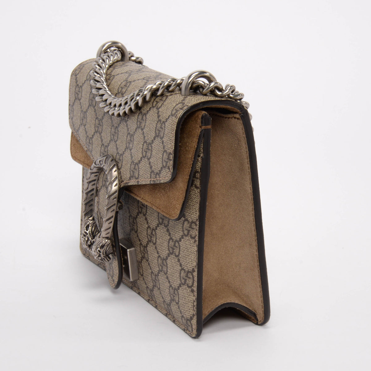 Gucci Beige GG Supreme Mini Dionysus Bag