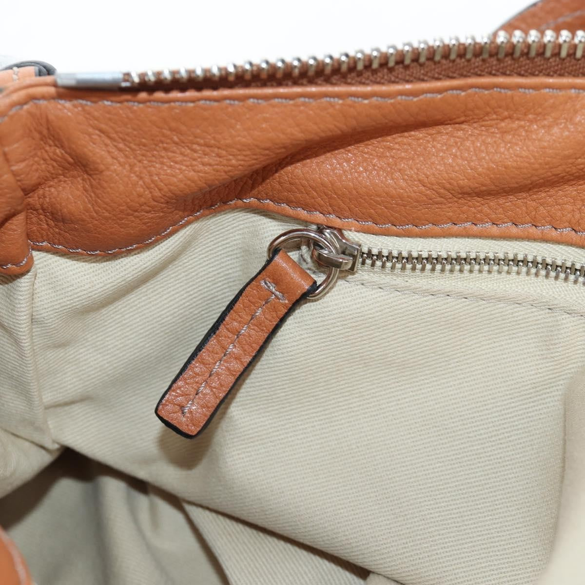 Chloe Cognac Leather Medium Paddington Bag