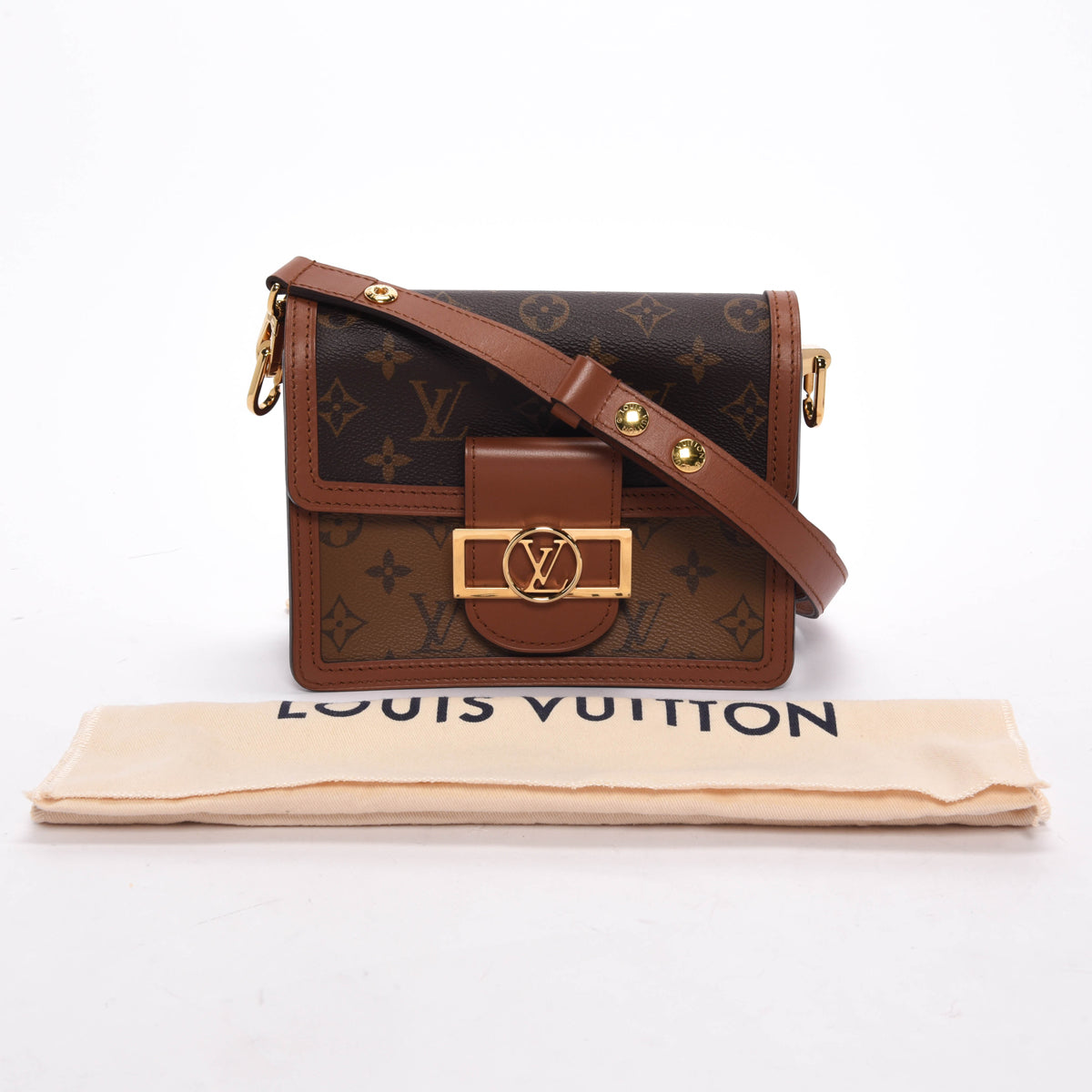 Louis Vuitton Reverse Monogram Mini Dauphine Bag