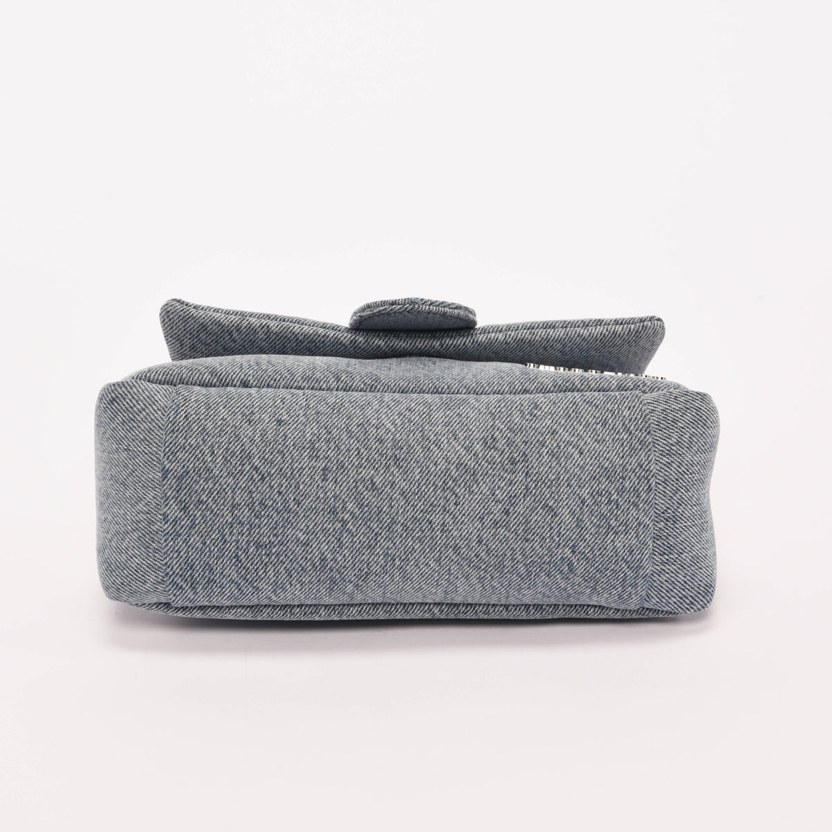 Jacquemus Blue Puffed Denim Small Bambimou Mini Bag