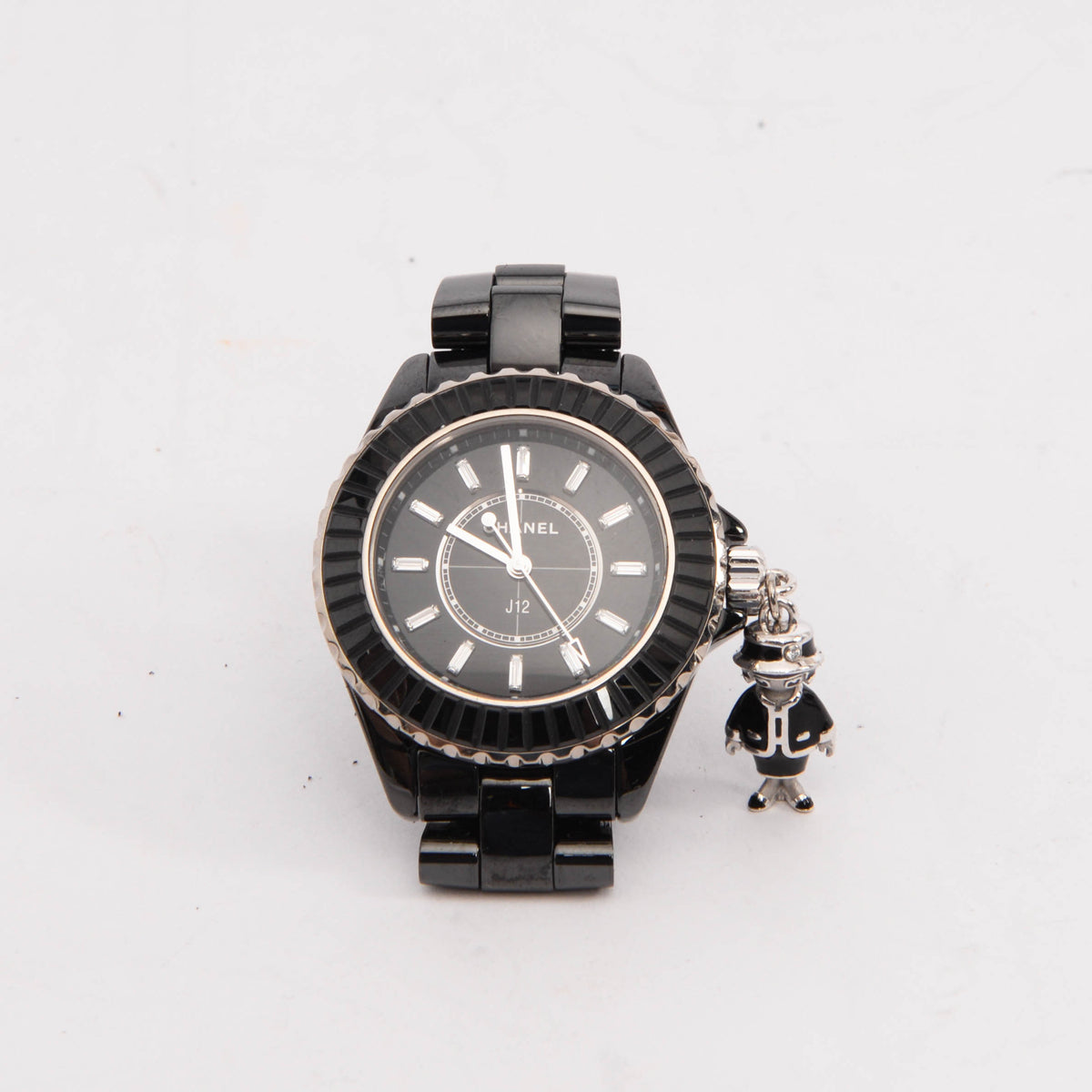 Chanel Black Mademoiselle J12 Acte II Watch