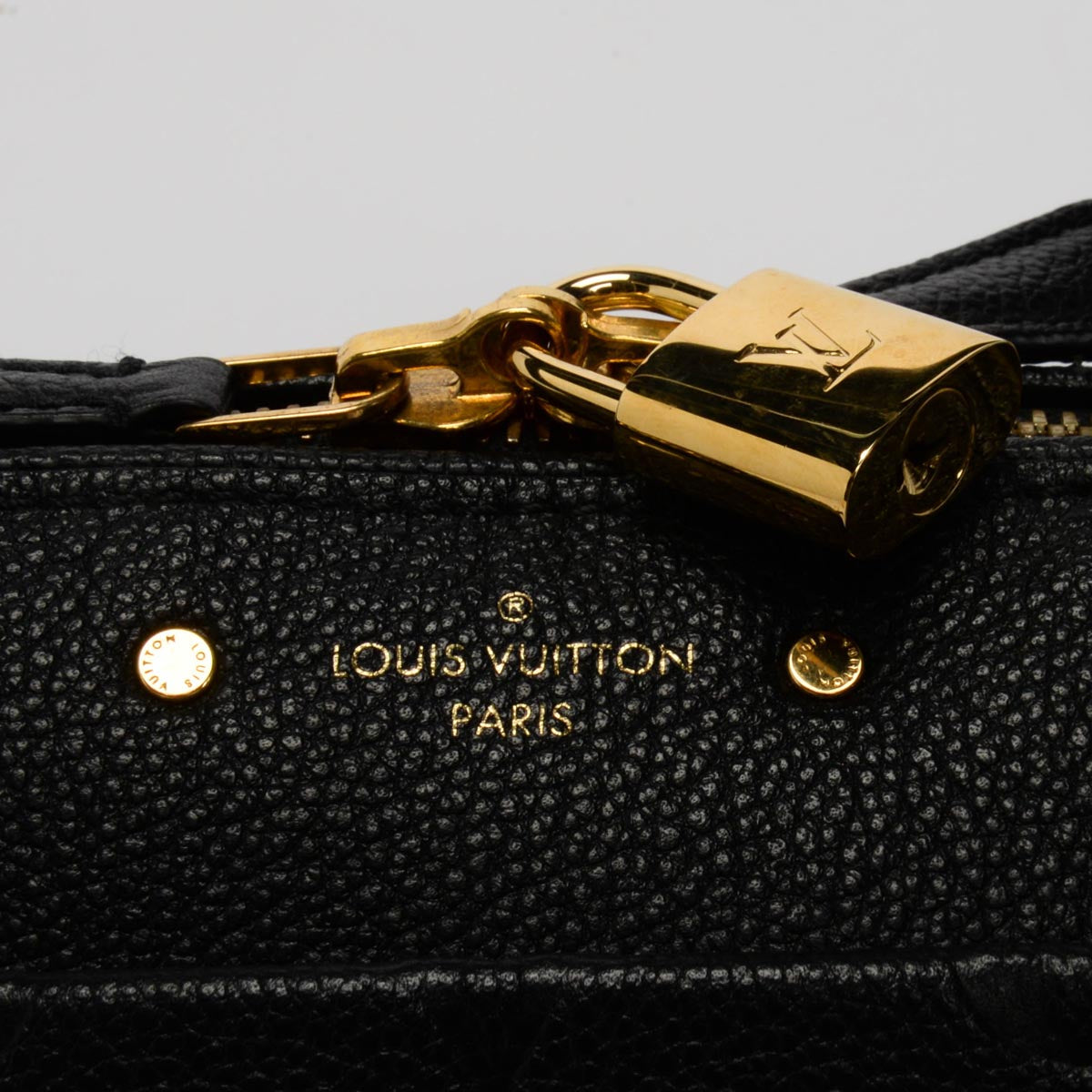 Louis Vuitton Black Empreinte Speedy Bandouliere 25