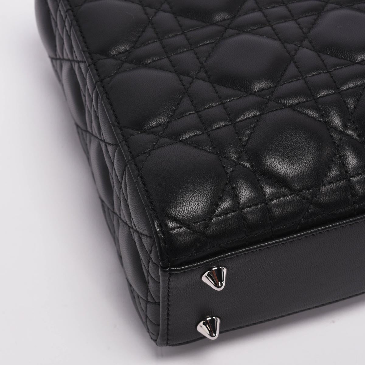 Dior Black Cannage Lambskin Small MyABC Lady Dior Bag