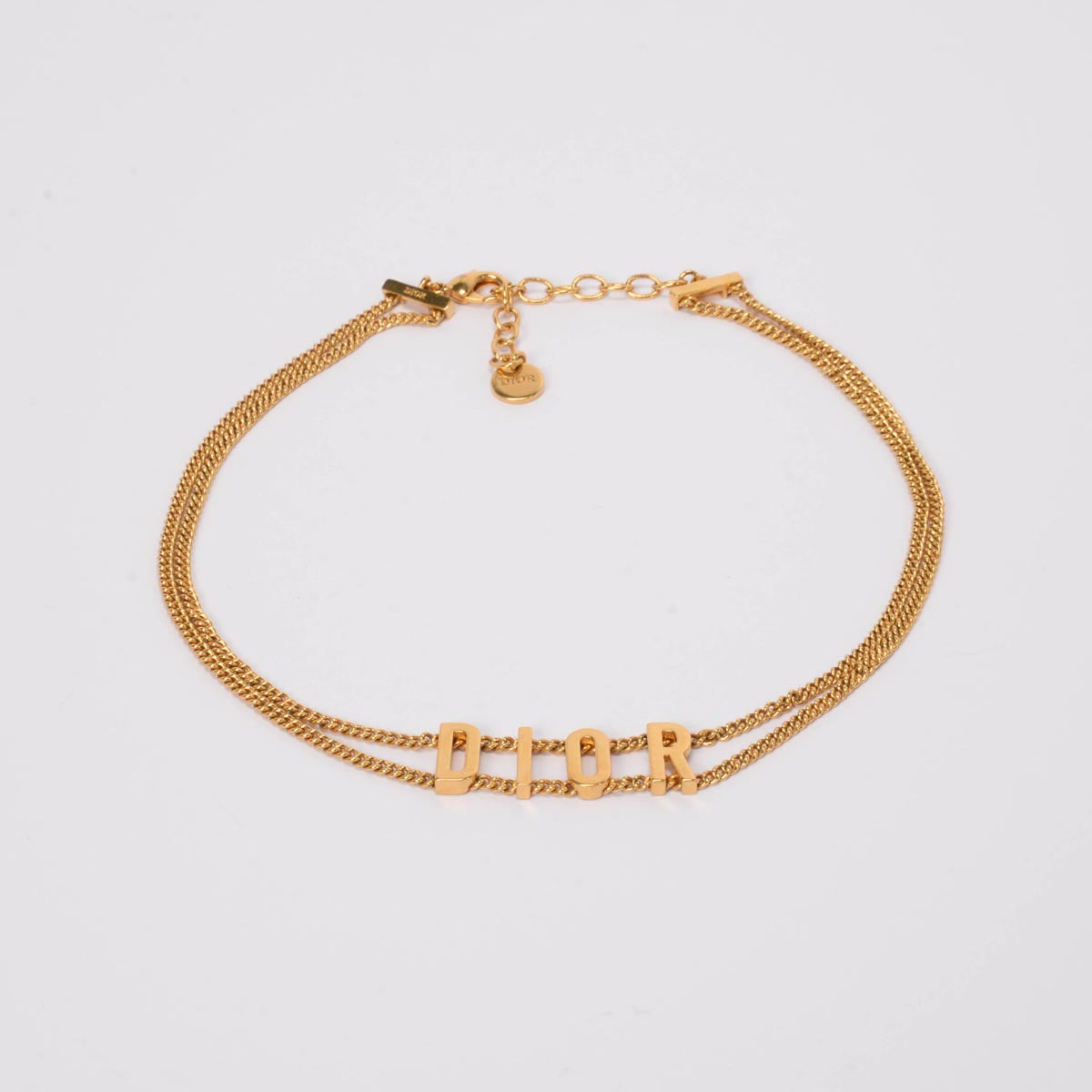 Dior Gold DIO(R)evolution Double Chain Necklace