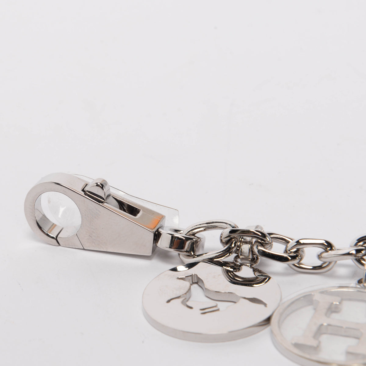 Hermes Silver Metal Breloque Olga Bag Charm