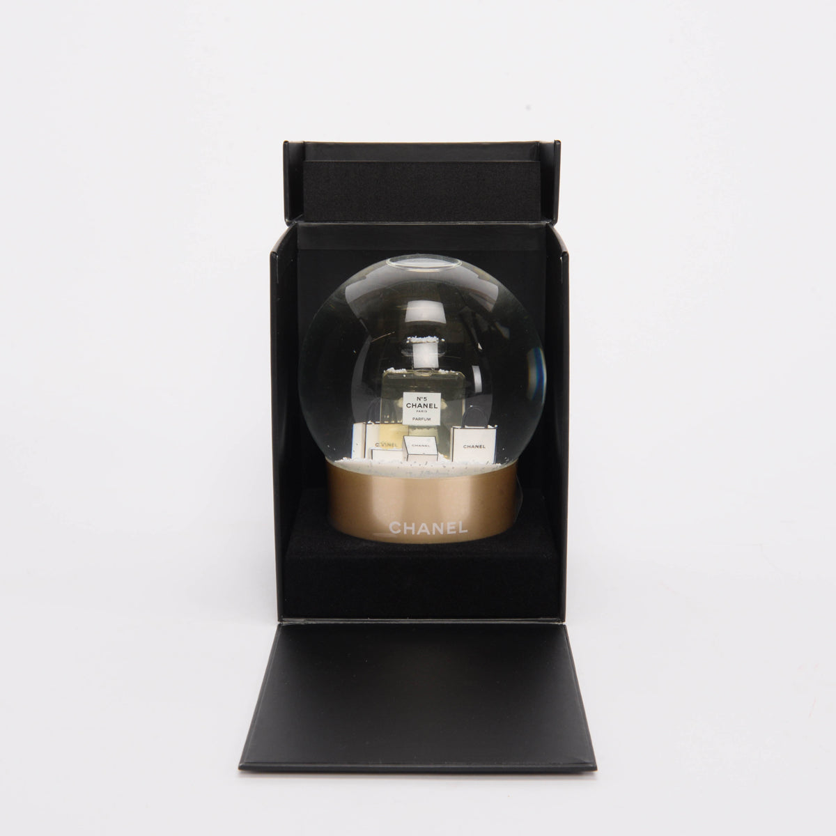 Chanel Gold No. 5 Snow Globe