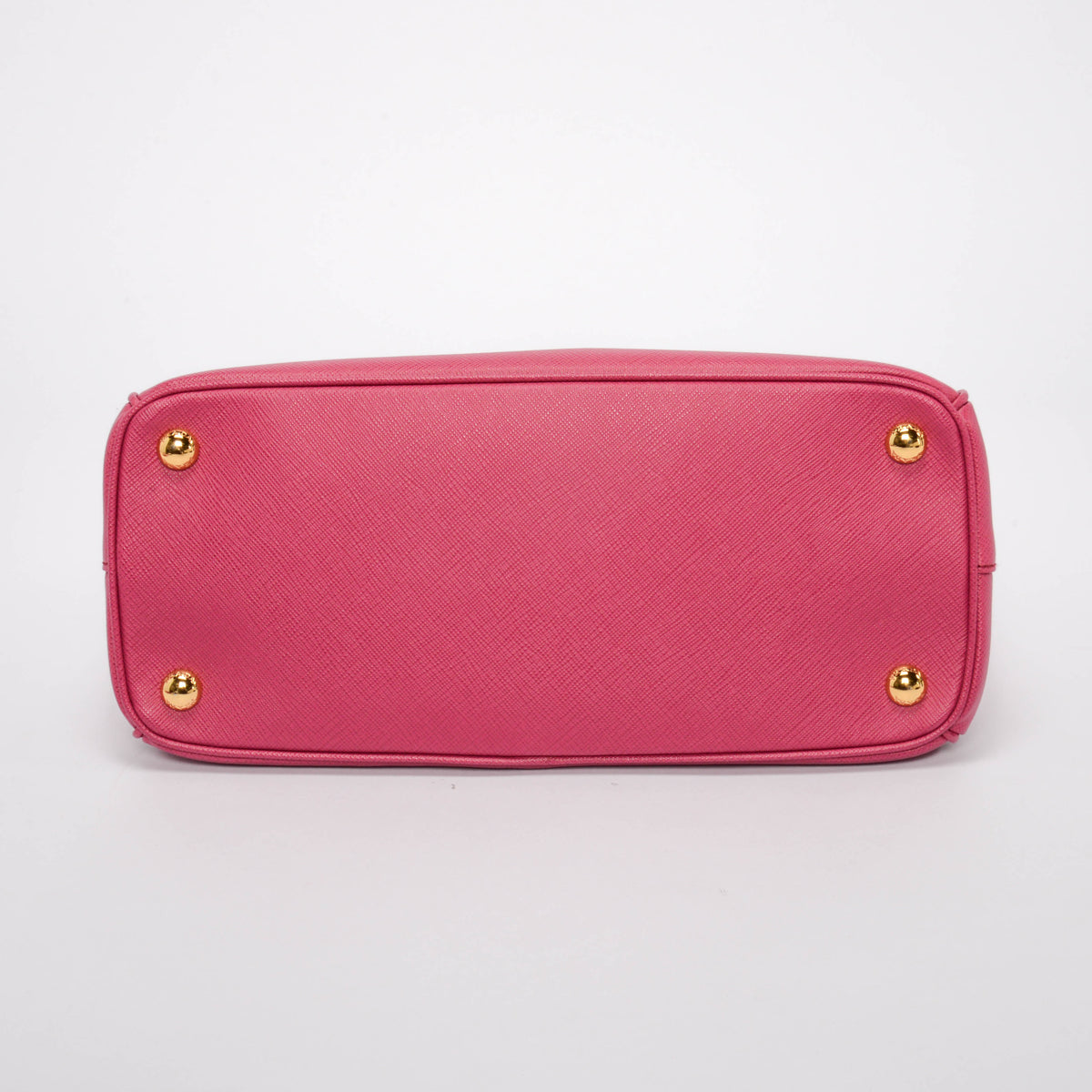 Prada Fuchsia Saffiano Lux Small Galleria Tote