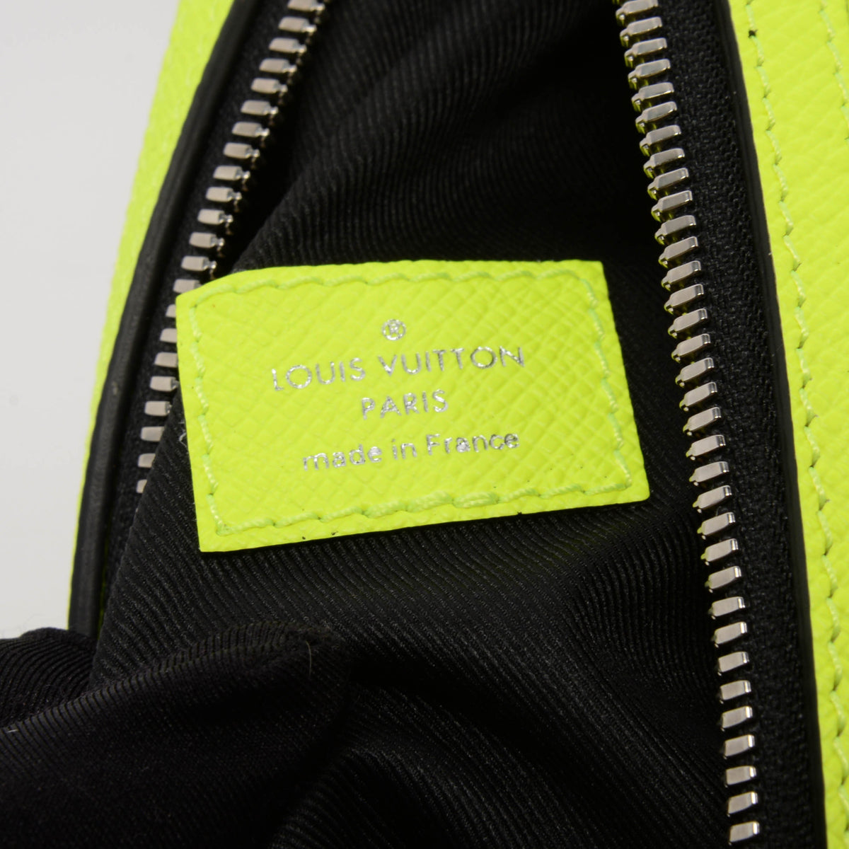 Louis Vuitton Neon Yellow Taigarama Duo Slingbag