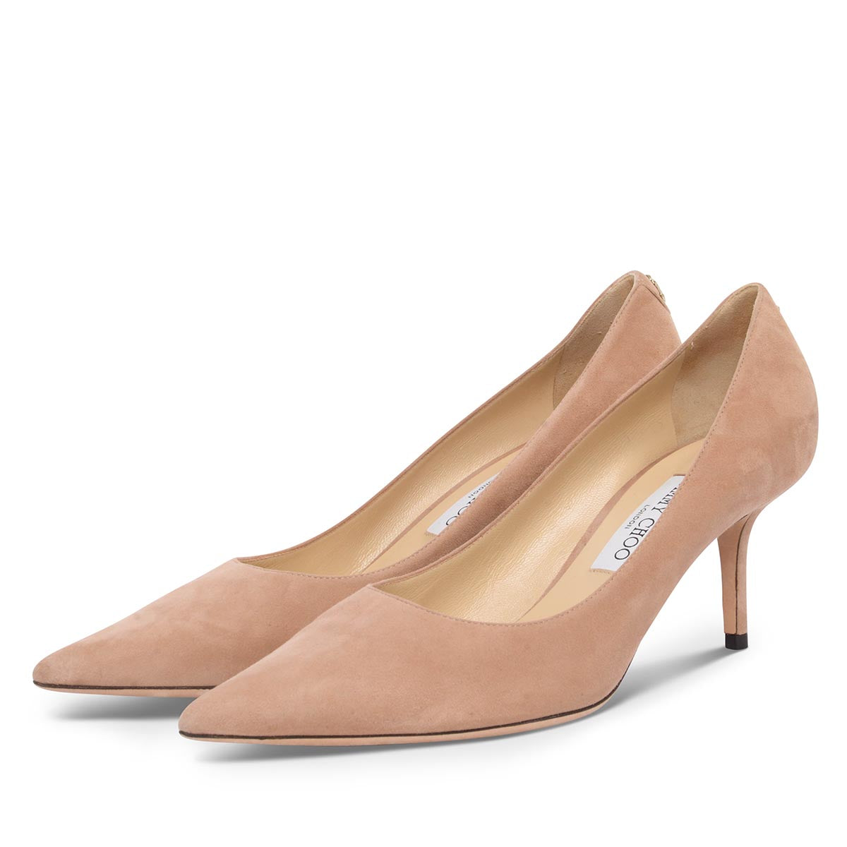 Jimmy Choo Ballet Pink Suede Love 65 Pumps 41