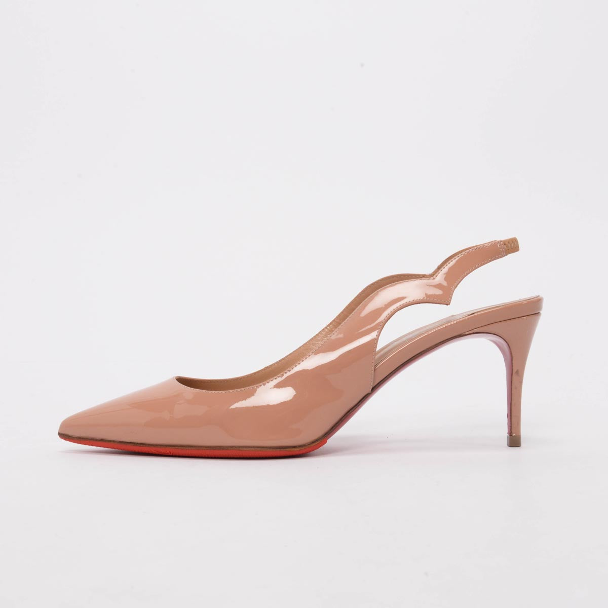 Louboutin beige pumps on sale