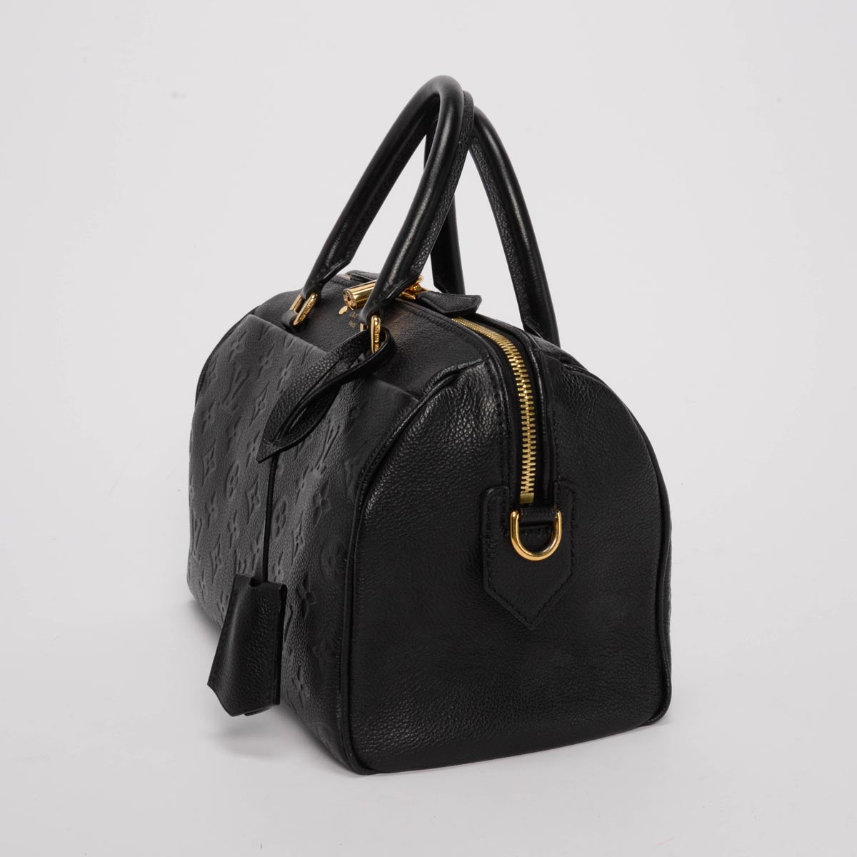 Louis Vuitton Black Empreinte Speedy Bandouliere 25