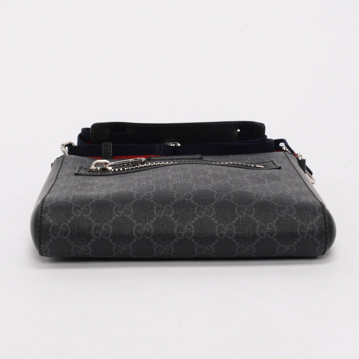 Gucci Black GG Supreme Small Messenger Bag