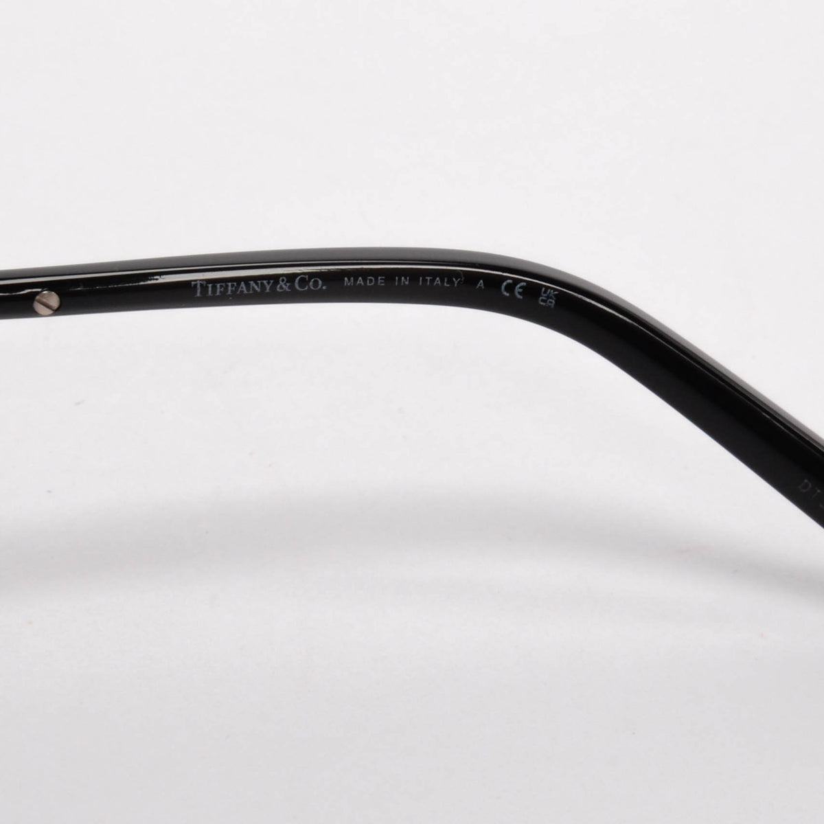 Tiffany & Co Silver & Blue Hardware Link Sunglasses