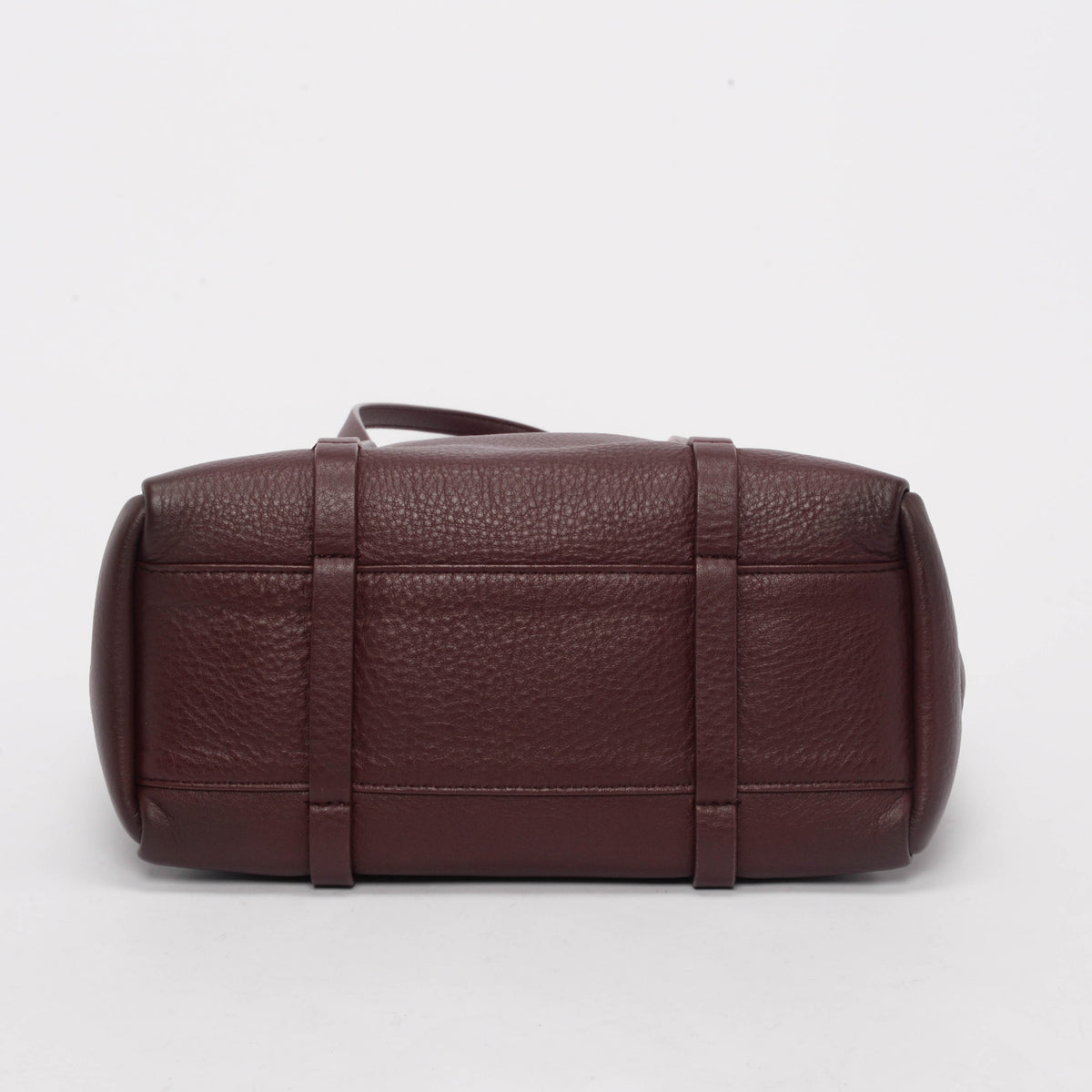 Balenciaga Burgundy Calfskin Xs Everyday Tote