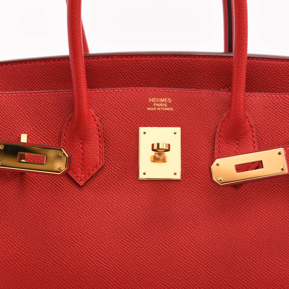 Hermes Rouge Casaque Epsom Birkin 30