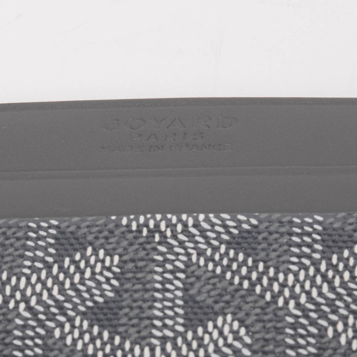 Goyard Grey Goyardine Saint-Sulpice Card Holder