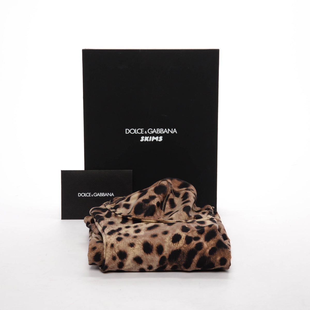 Dolce & Gabbana x Skims Leopard Jersey Catsuit S