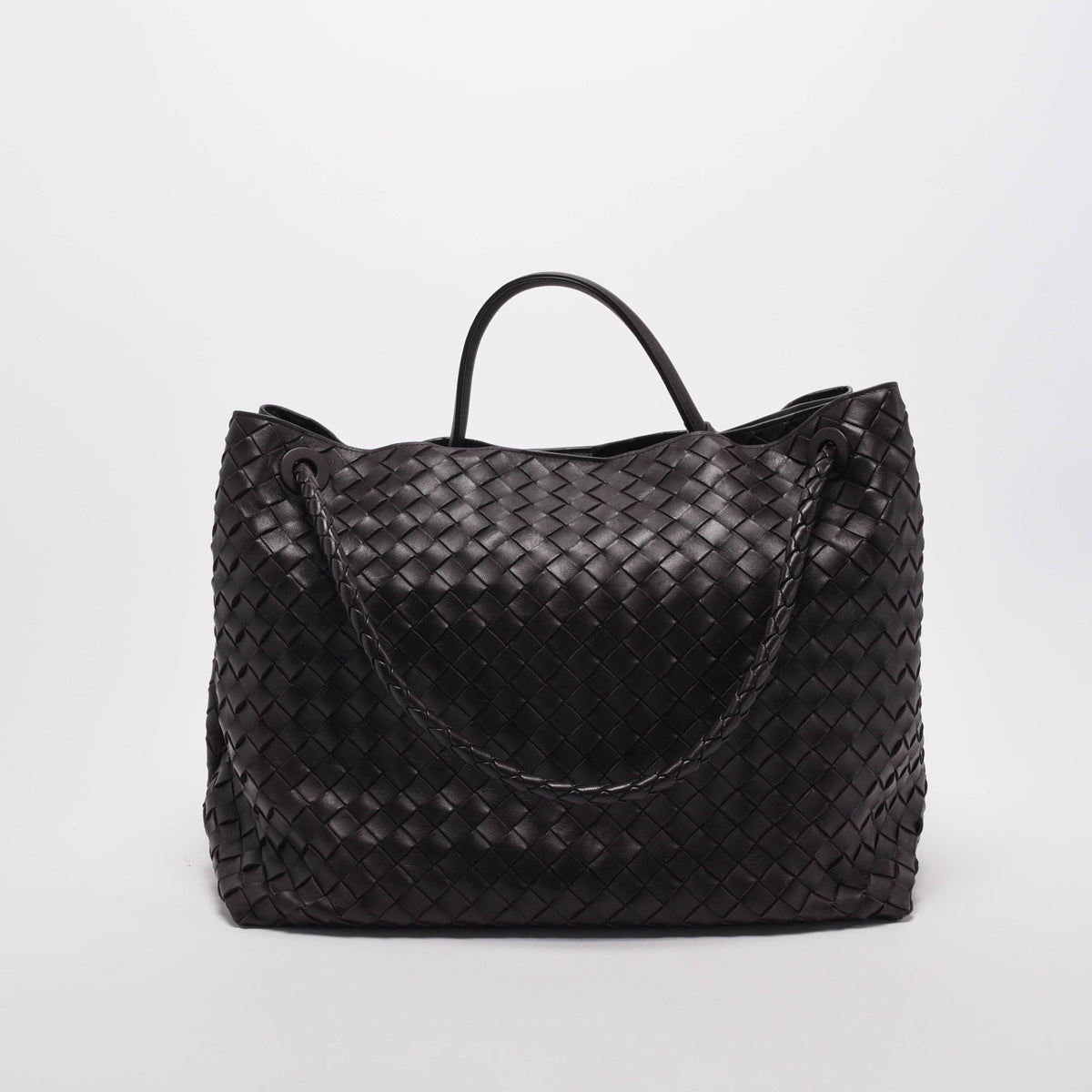 Bottega Veneta Fondant Intrecciato Large Andiamo Tote