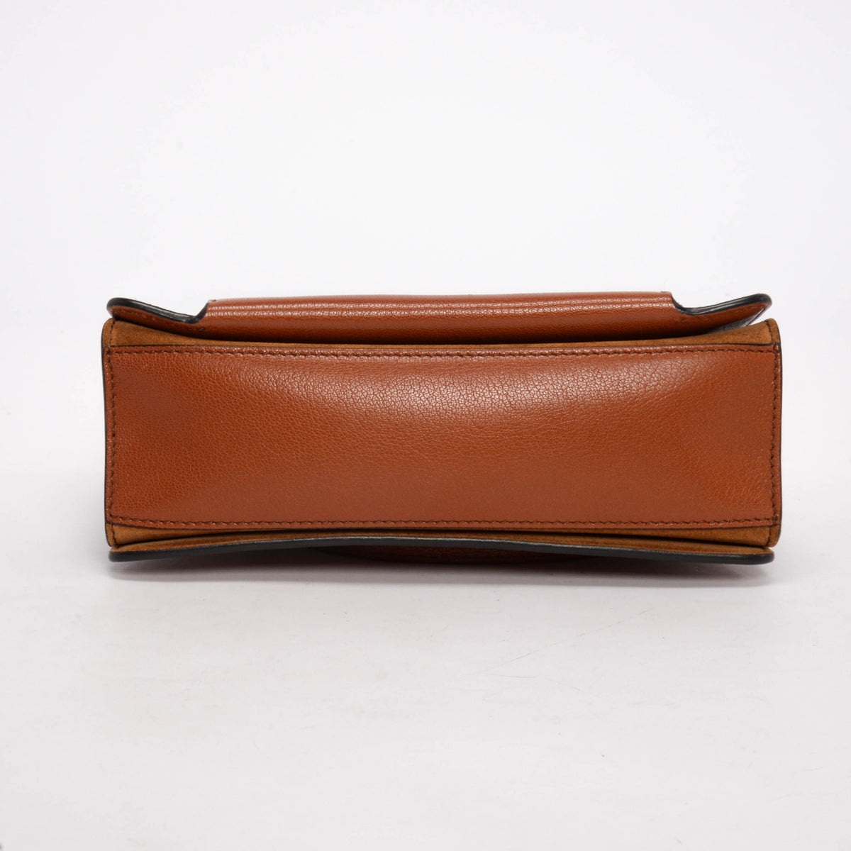 Givenchy Chestnut Goatskin & Suede Small GV3 Bag