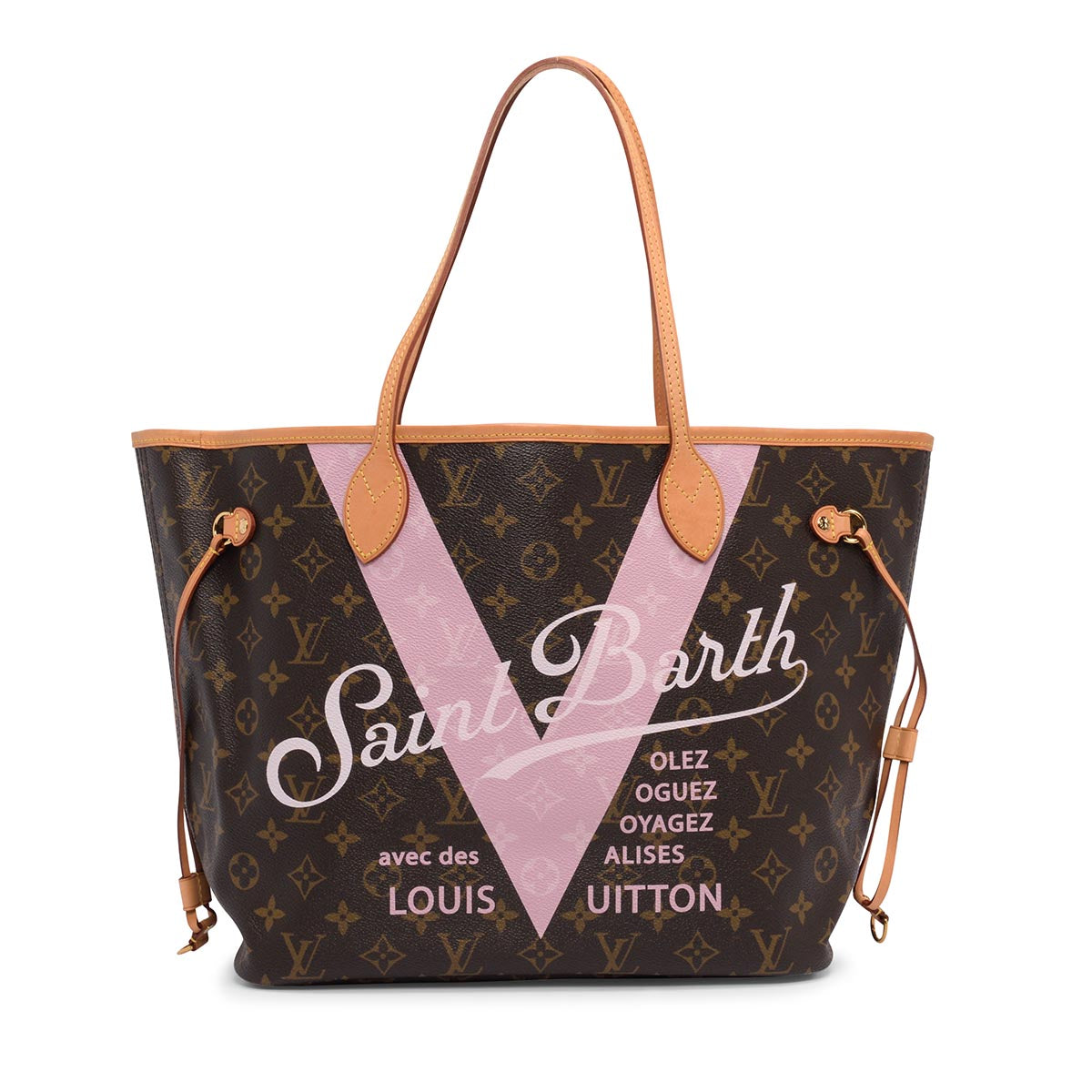 Louis Vuitton Monogram Saint Barth Neverfull MM