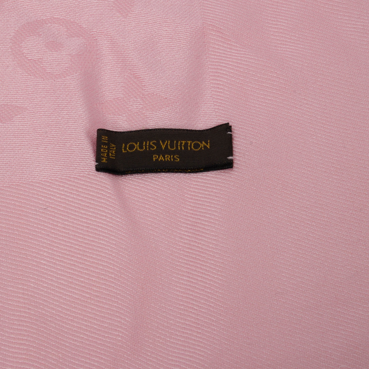 Louis Vuitton Pink Monogram Classic Shawl