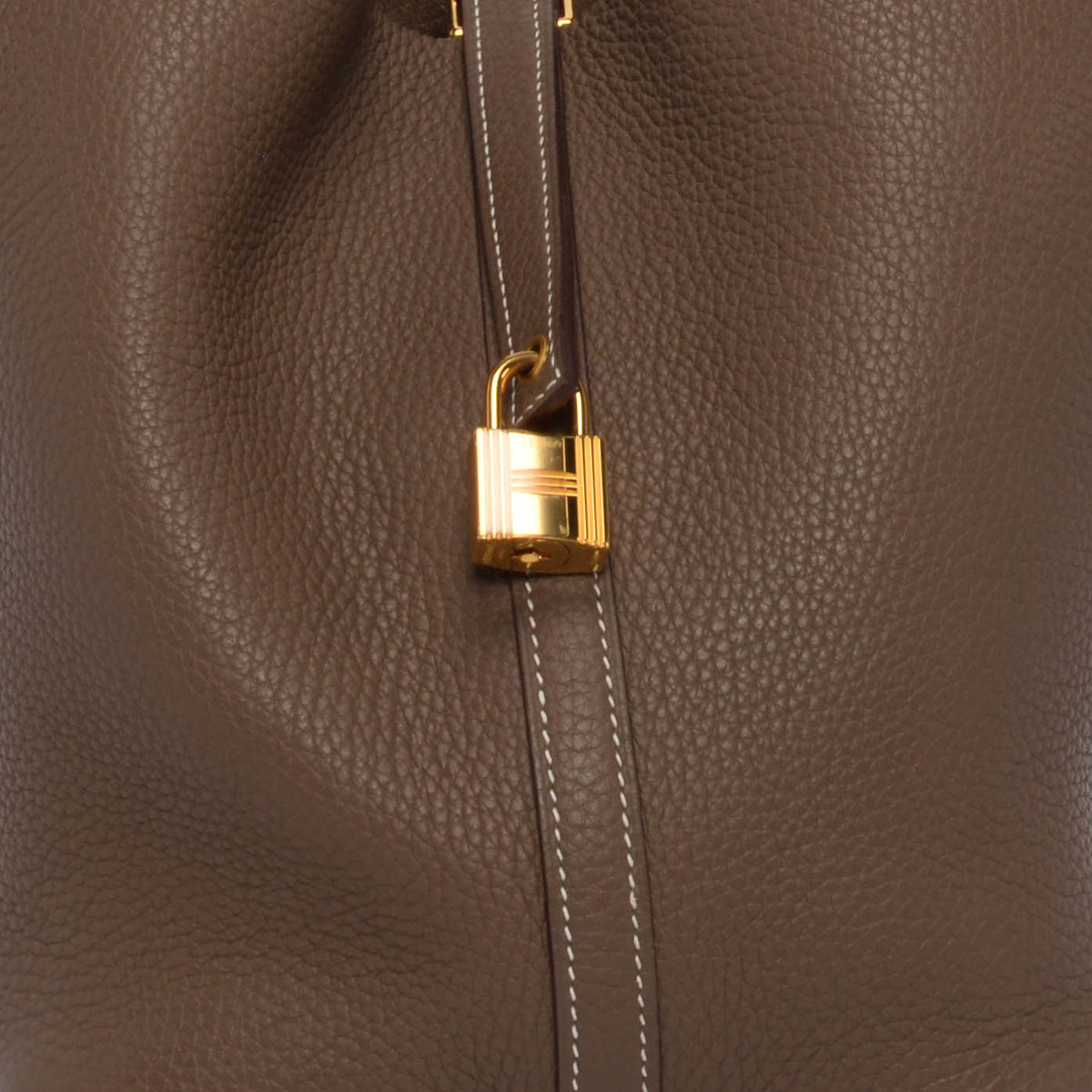 Hermes Etoupe Clemence Picotin Lock 22