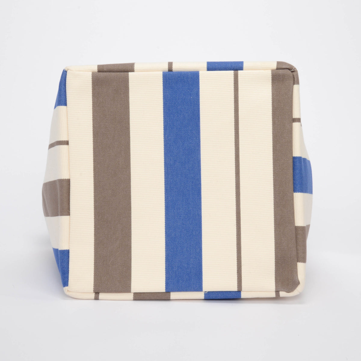 Hermes Blue Rocabar Canvas Zoulou Picnic Tote