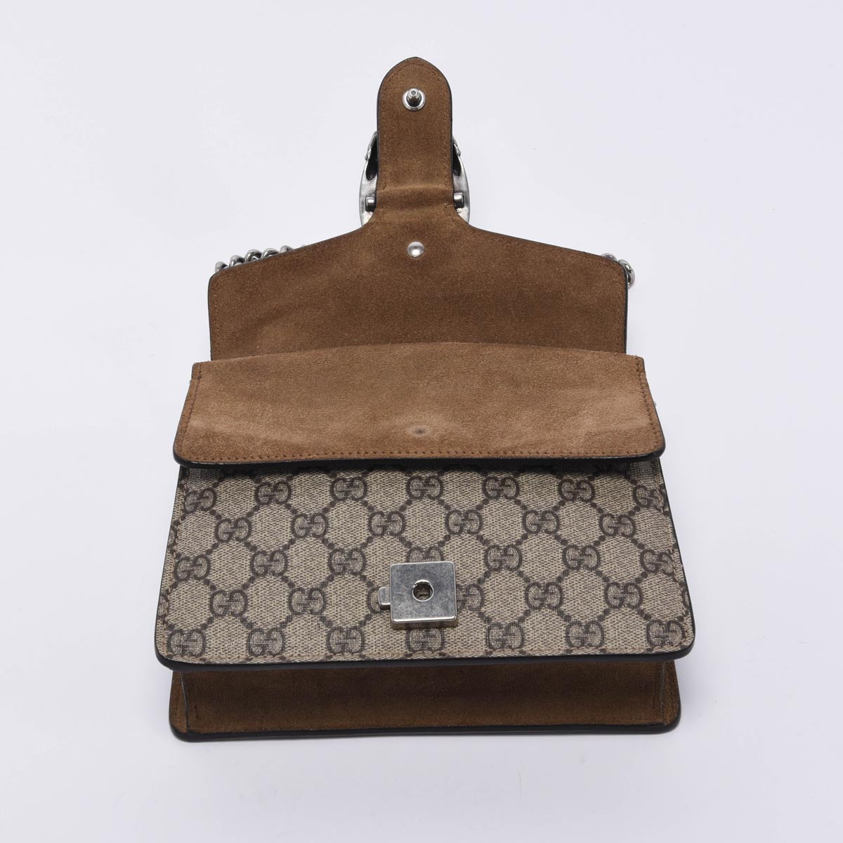 Gucci Beige GG Supreme Mini Dionysus Bag