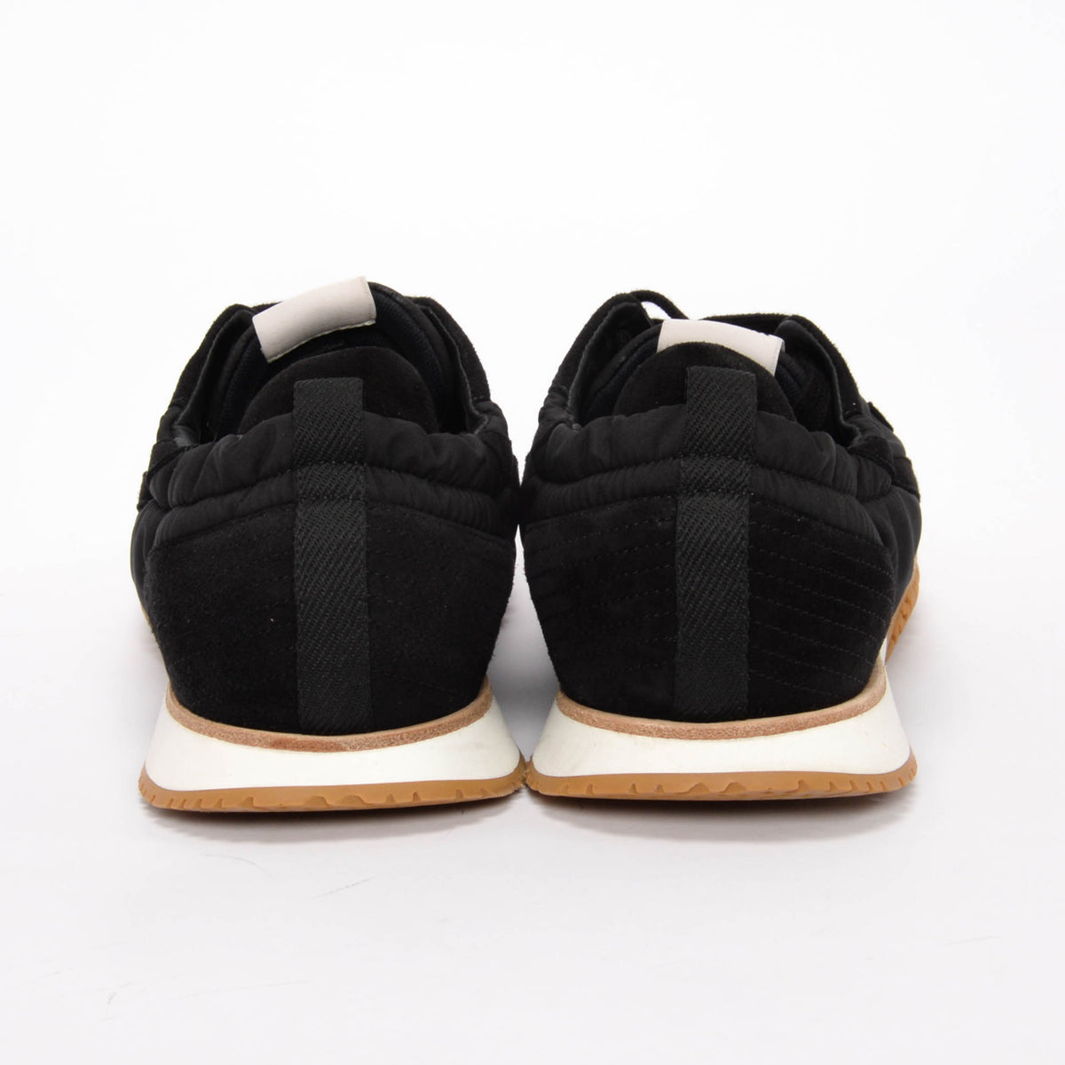 Hermes Black Nylon & Suede Jet Sneakers 41