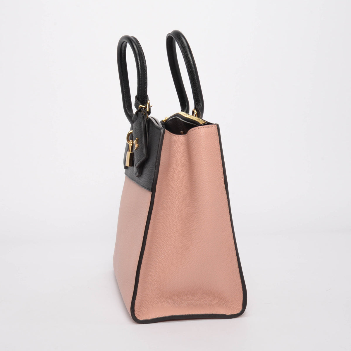 Louis Vuitton Bi-Colour Taurillon City Steamer MM Bag