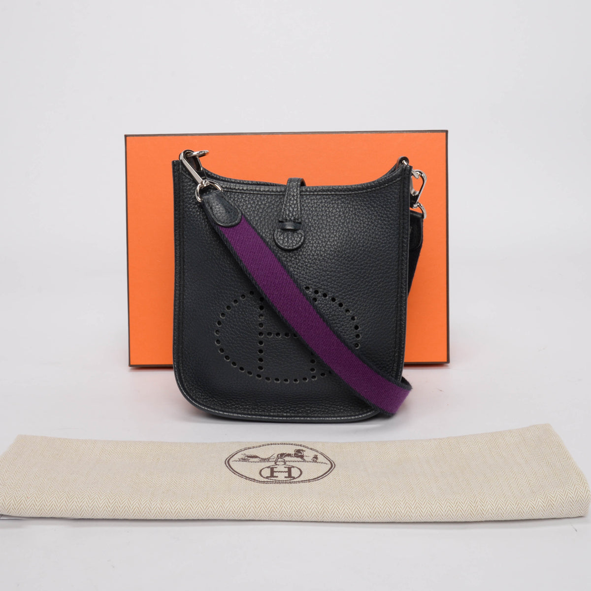Hermes Bleu Obscur Clemence Evelyne 16 TPM
