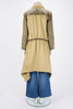 Chloe Khaki Cotton & Nylon Anorak Coat FR 34 - Blue Spinach