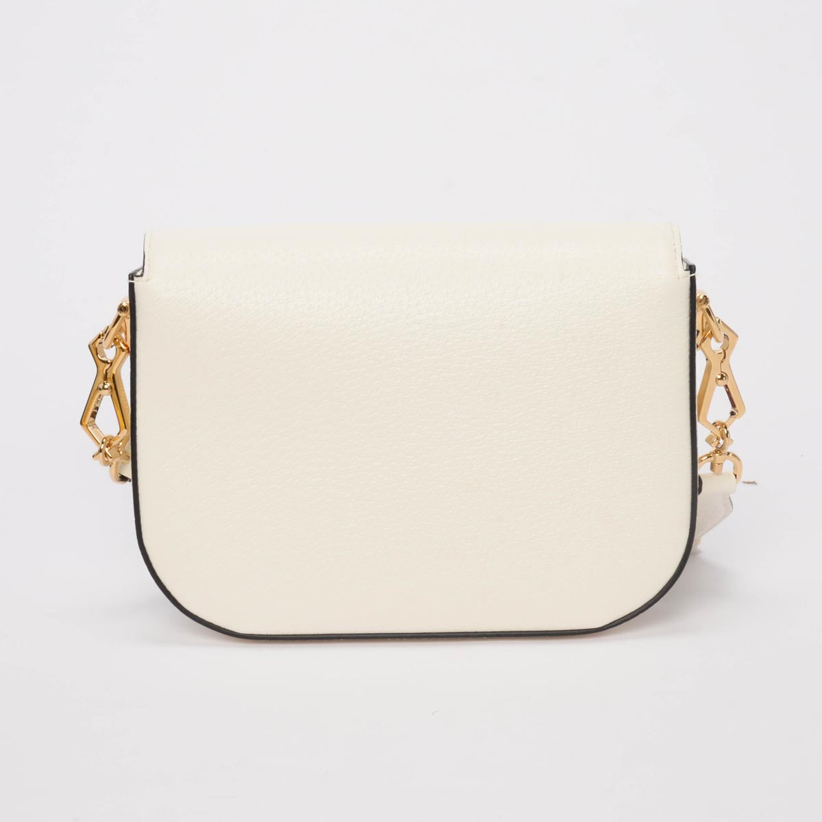 Gucci x Adidas White Textured Dollar Calfskin Horsebit 1955 Mini Bag