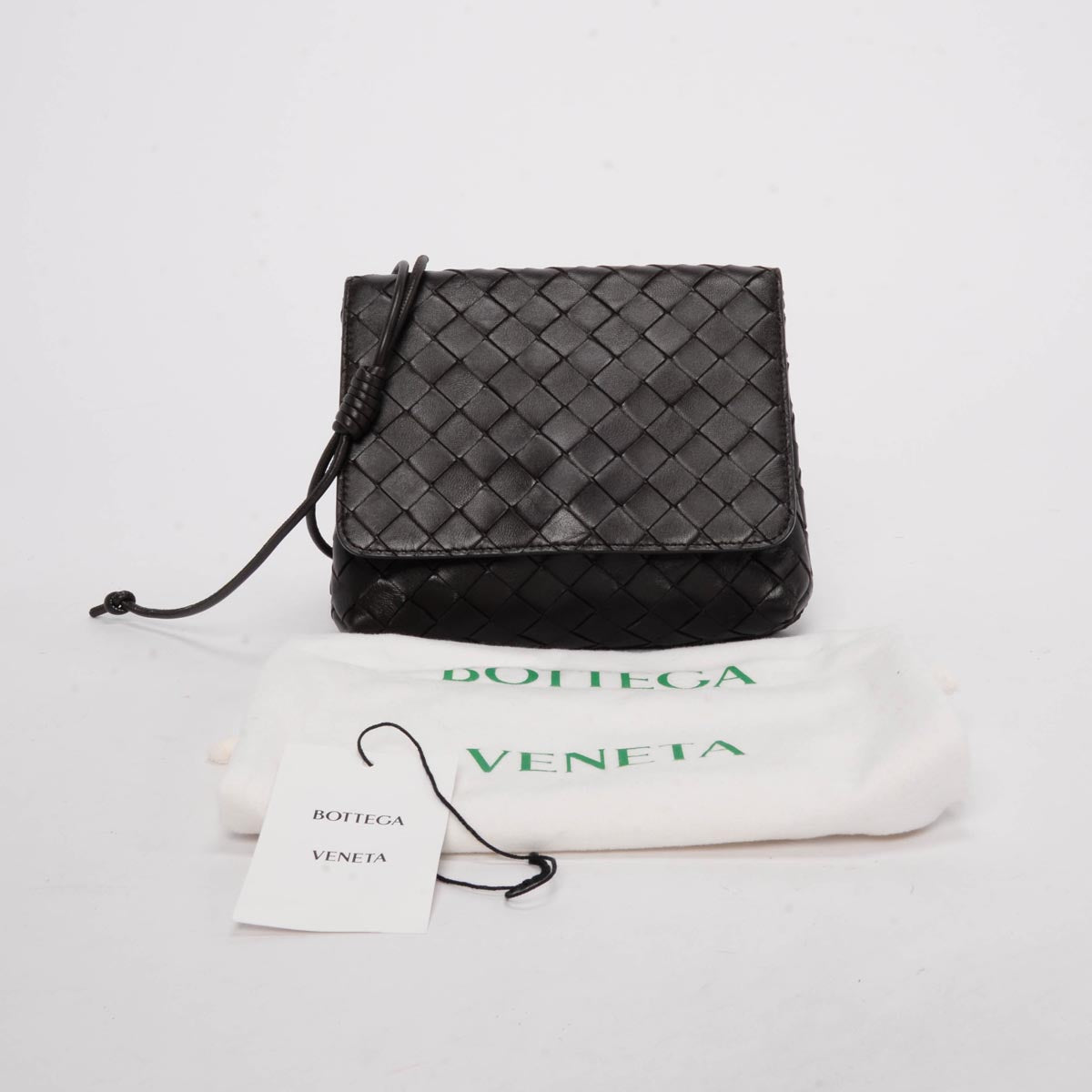 Bottega Veneta Fondant Intrecciato Mini Cross Body Bag
