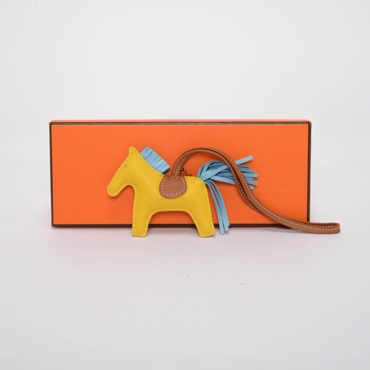 Hermes Jaune de Naples Milo Lambskin Rodeo PM