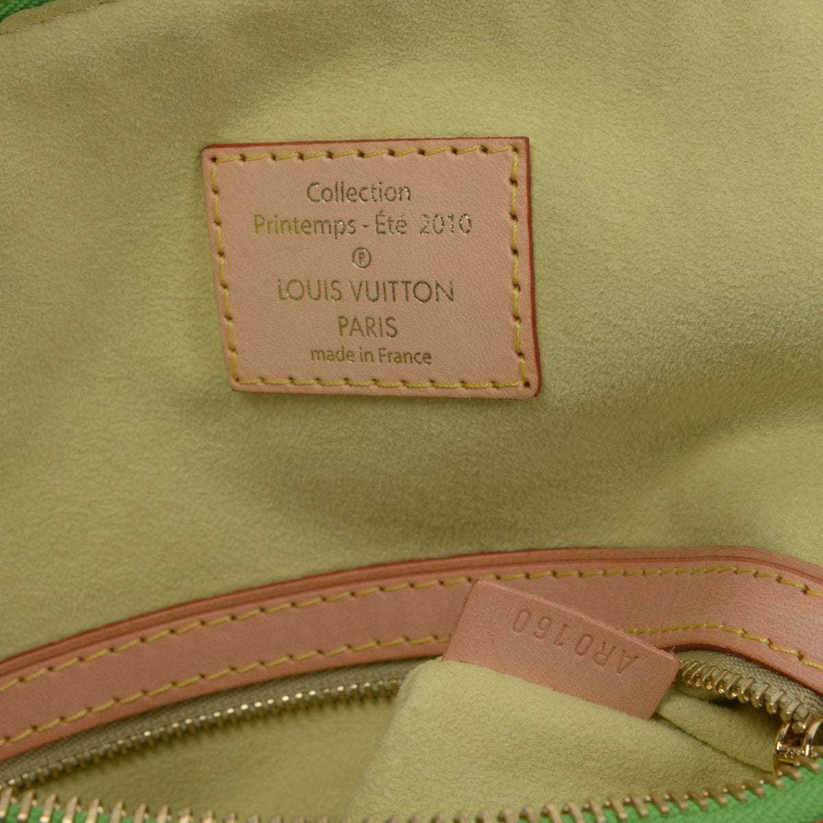 Louis Vuitton Green Ombre Monogram Denim Sunburst PM