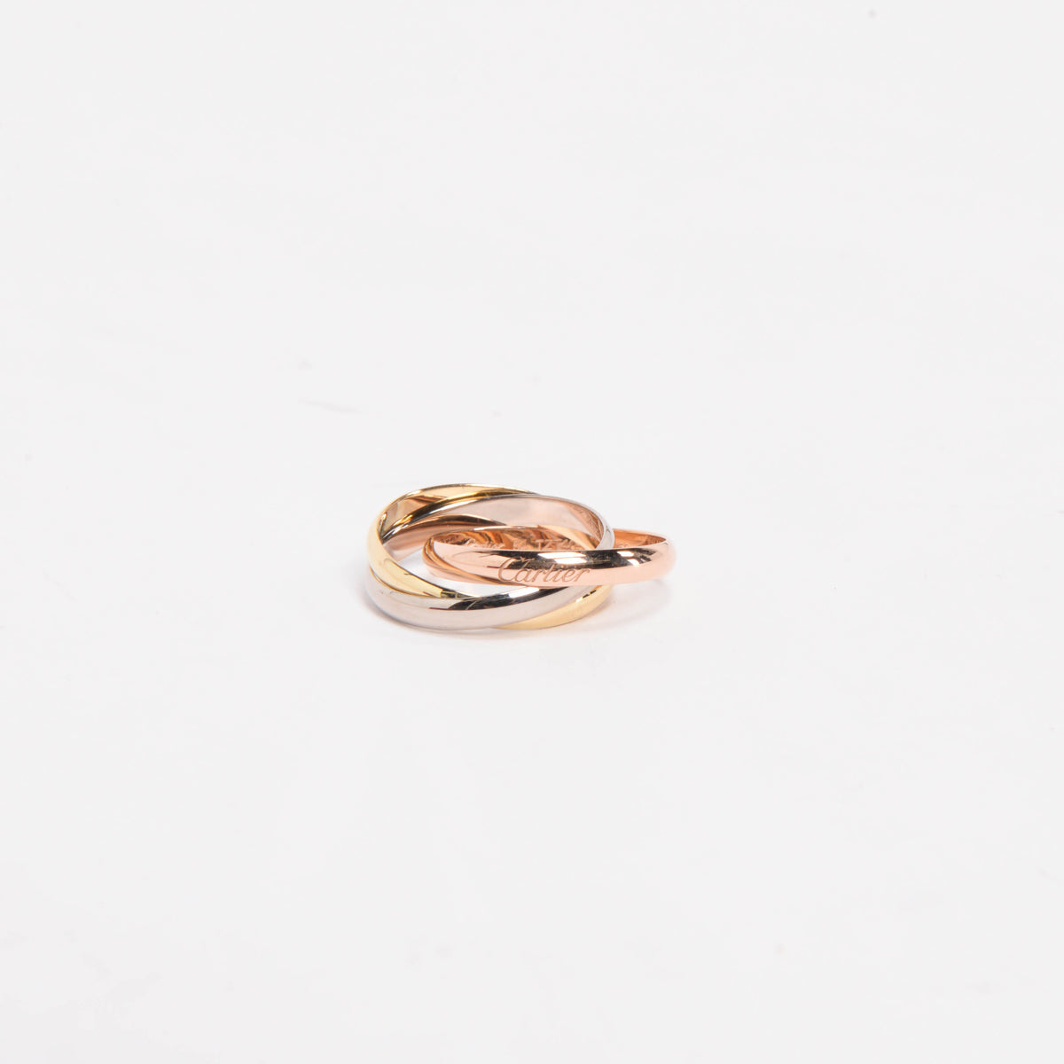 Cartier Tri-Colour Gold Trinity Ring